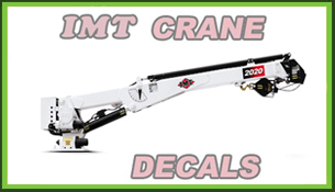 IMT Crane Decals