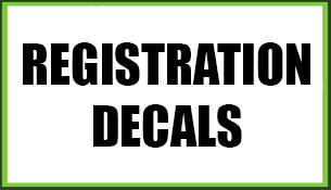 Registration Decals