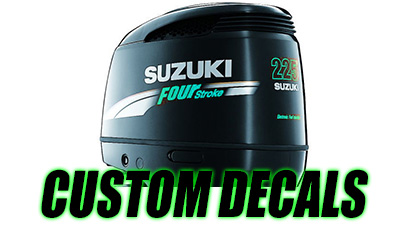Custom Color Suzuki Decals