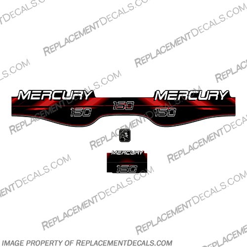 Mercury 150hp 1998 Outboard Motor Engine Decals INCR10Aug2021