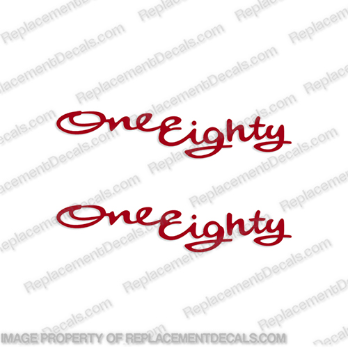 Cessna One Eighty Decals - (Set of 2) - Any Color!  aircraft, decals, cessna, one, eighty, stickers
