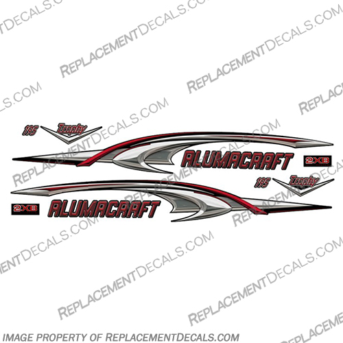 Alumacraft Trophy 195 2XB Boat Graphic Decal Set  aluma craft, aluma-craft, aluma, craft, alumacraft, alpex, aluminum, carrier, 195, trophy, 2xb, Haul, boat, boats, decal, decals