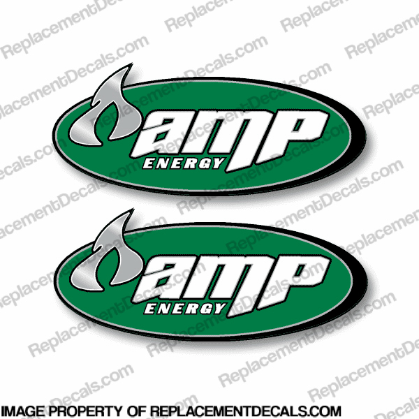 Amp Energy Decals - Set of 2 INCR10Aug2021