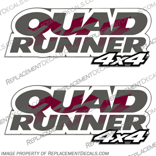 Suzuki Quadrunner 250 ATV Decals suzuki, quadrunner, 230, offroad, off, road, dirt, bikes, motor, cross, stickers, kit, decals, set, of, 2, 250, quad runner, quad, runner, atv, 4x4, 4 by 4, stickers, 