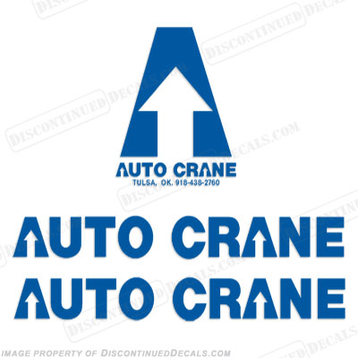 Auto Crane Decal Kit INCR10Aug2021