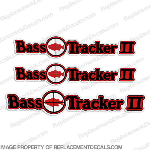 Bass Tracker II Target Boat Decal Package 70, 70s, 2, INCR10Aug2021