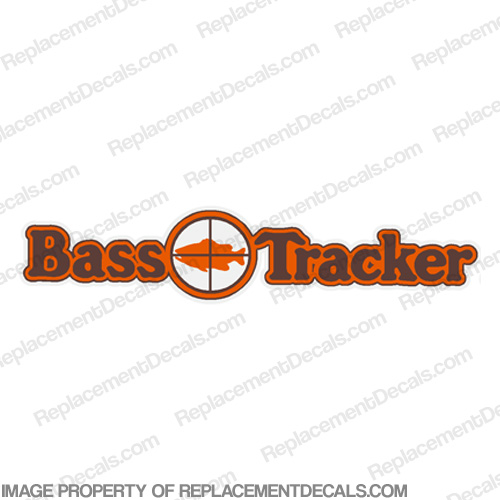 Bass Tracker Target Boat Decal - 1970s 70, 70s, INCR10Aug2021