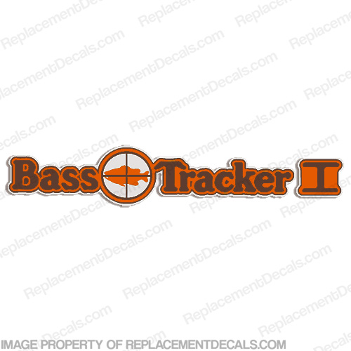 Bass Tracker I Target Boat Decal - 1970s 70, 70s, INCR10Aug2021