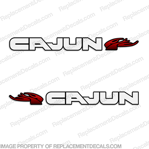 Cajun Bass Boat Decals (Set of 2) Style 2 INCR10Aug2021