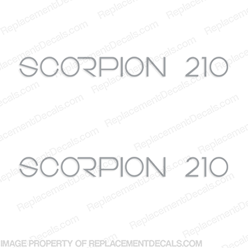 Chris Craft Boats Scorpion 210 Ltd Decals (set of 2) INCR10Aug2021