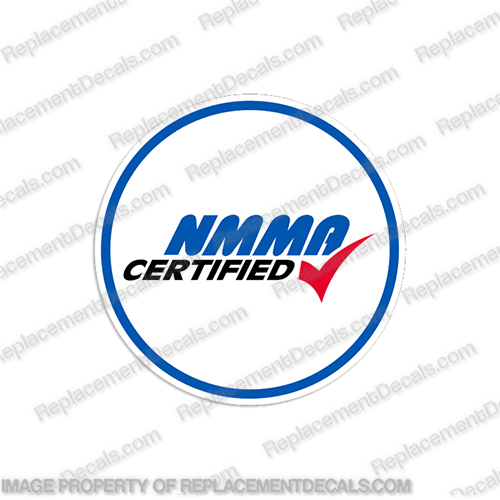 NMMA Certified Boat Logo Decal S2 nmma, certified, national, marine, manufacturers, association, meritime