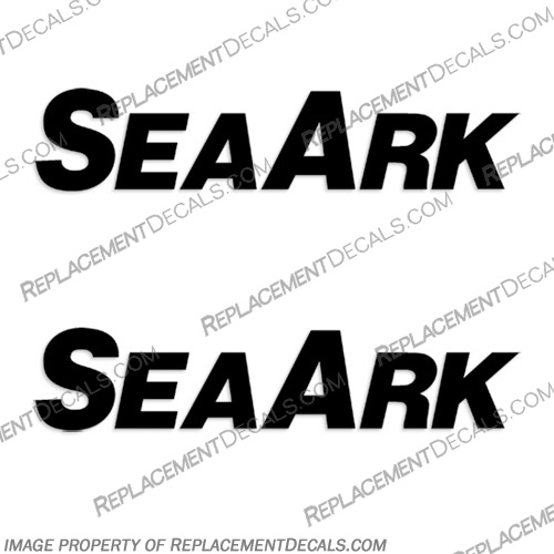 Sea Ark Boat Logo Decals - Any Color! sea, ark, boat, logo, decals, stickers, set, of, 2, any, color, 