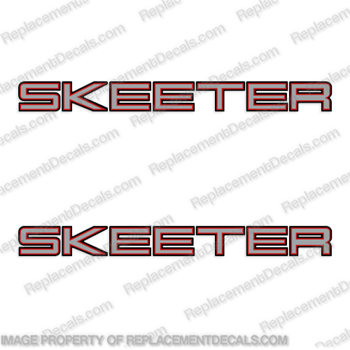 Skeeter Boat Logo Decal - Bay SX176 (Set of 2)  Skeeter, Boat, Decals, sx175, sx, 175, boats, Bay, Bass, Hull, Logo, Sticker, INCR10Aug2021, decal