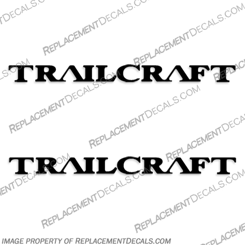 Trailcraft Boat Decals- Set of 2 - ANY COLOR! trailcraft, trail, craft, boat, decals, decal, set, of, 2, two, stickers, logos, hull, any, color, 