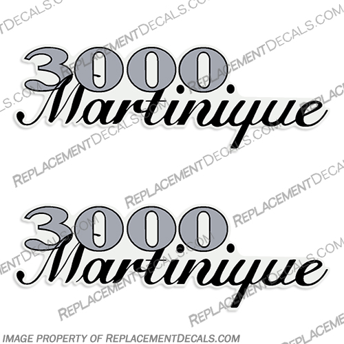 Wellcraft 3000 Martinique Boat Decal wellcraft, martinique, 3000, Boat, Decal, Decals, 