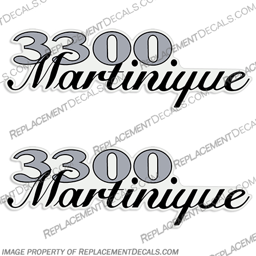 Wellcraft 3300 Martinique Boat Decal wellcraft, martinique, 3300, Boat, Decal, Decals, 