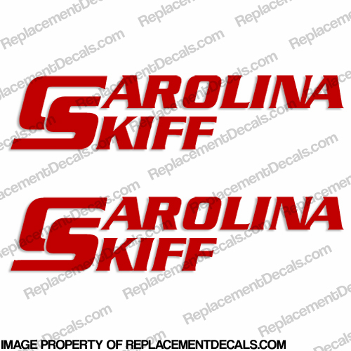 Carolina Skiff Boat Decal (Set of 2) - Any Color! INCR10Aug2021
