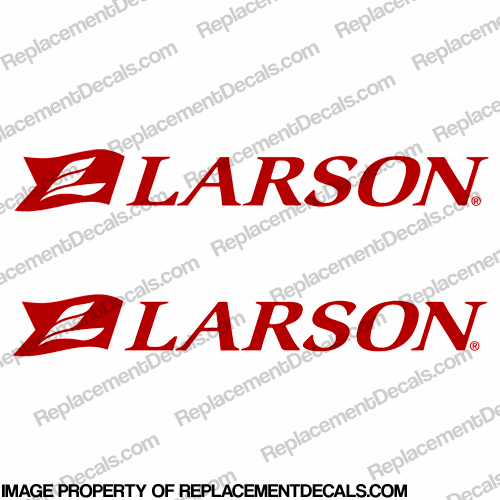 Larson Boat Logo Decals - (Set of 2) INCR10Aug2021