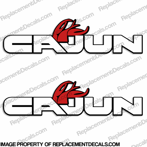 Cajun Bass Boat Decals (Set of 2) INCR10Aug2021
