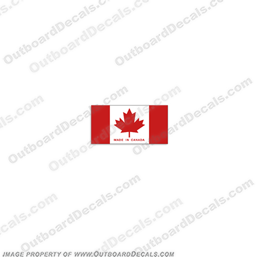 Flag Decal - Canadian - CANADA flag, Canada, patriot, united, states, Canadian