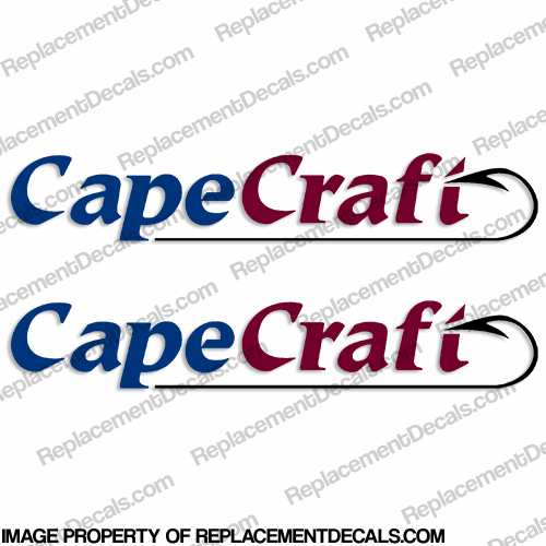 Cape Craft Boat Decals (Set of 2) INCR10Aug2021