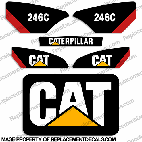 Caterpillar 246C Decal Kit INCR10Aug2021