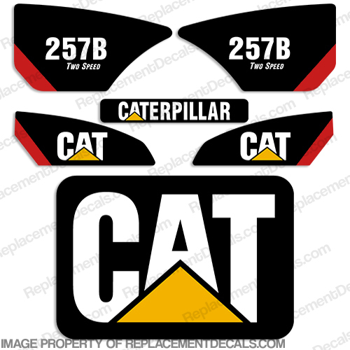Caterpillar 257B Decal Kit INCR10Aug2021