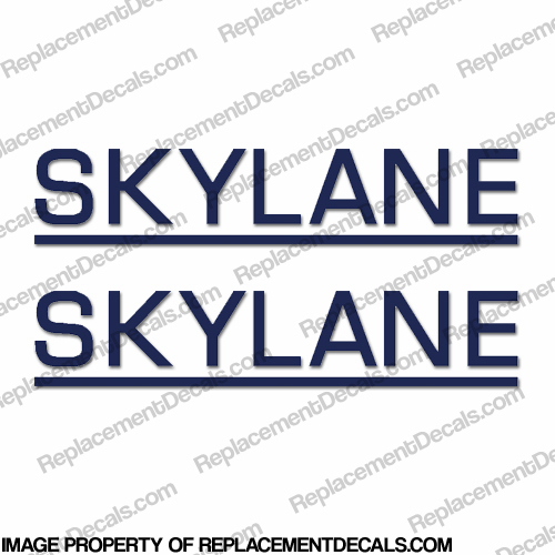 Cessna Skylane Decals - Style 2 (Set of 2) - Any Color! INCR10Aug2021