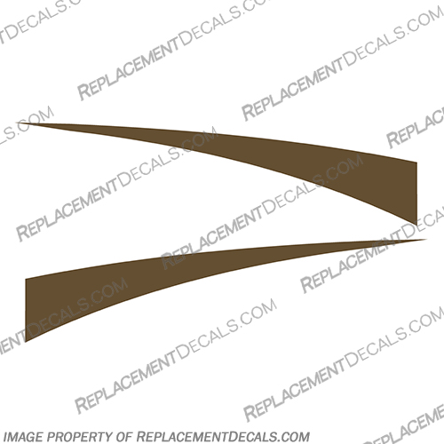 Cherokee by Forest River RV Stripes - Any Color! Cherokee, by, forest, river, rv, stripe, stripes, Set of 2, Any, Color, Any Color