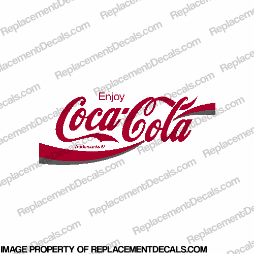 Coca Cola Logo Decal INCR10Aug2021