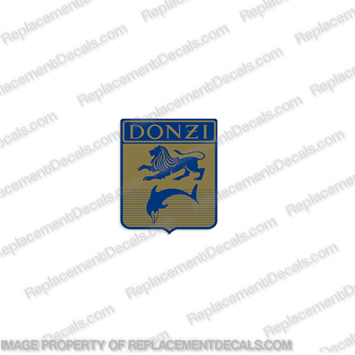 Donzi Lion Dolphin Boat Decal  INCR10Aug2021