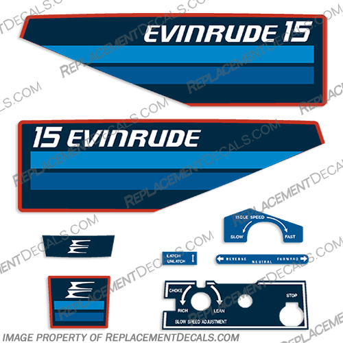Evinrude 1982 15hp Decal Kit   evinrude 15, 82, 1982, 81, 87, 88, 89, 90, 91, 1991, 1990, 1989, 15hp, 15hp, 15, evinrude_decals_15_hp_outboard_motor_1989_1990_1991,INCR10Aug2021 