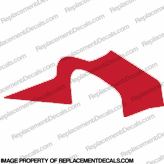 F4i Left Mid to Upper Fairing Decal (Red) INCR10Aug2021