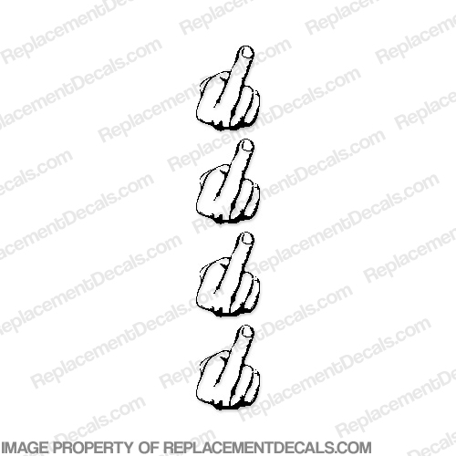 Finger Decal (set of 4) INCR10Aug2021