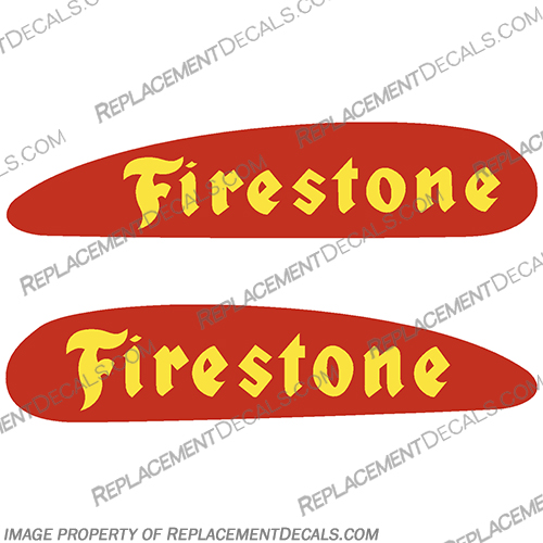 Firestone 3.5hp - 5hp 1948 Outboard Decal Kit  firestone, outboard, decal, 3.5hp, 3.5 hp, 3.5HP, 1948, 48