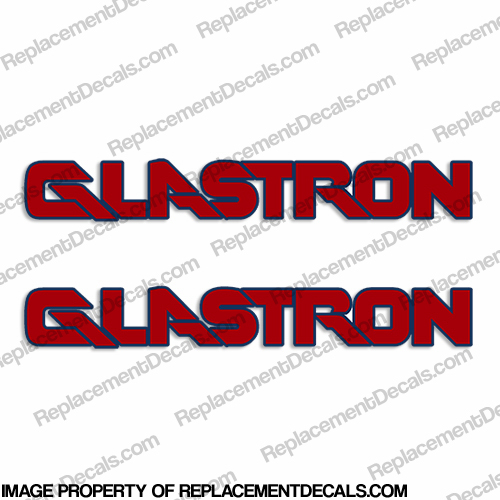 Glastron Boat Decals (Set of 2) - 2 Color! INCR10Aug2021
