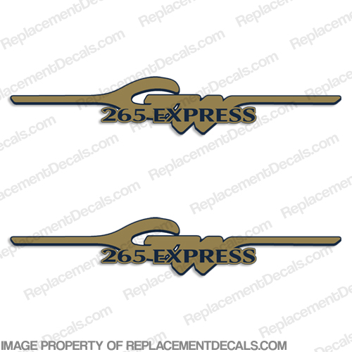 Grady White 265 Express Logo Decals INCR10Aug2021