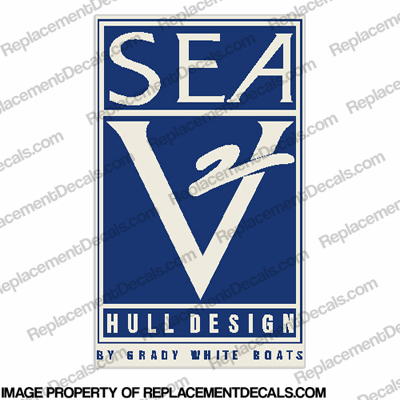 Grady White Sea V Hull Design Decal INCR10Aug2021