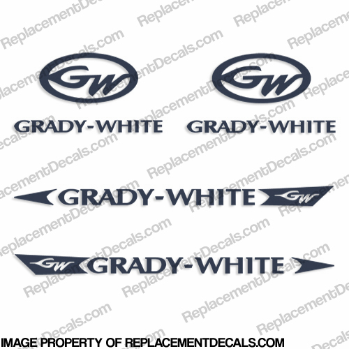 Grady White Decal Kit - Any Color! INCR10Aug2021