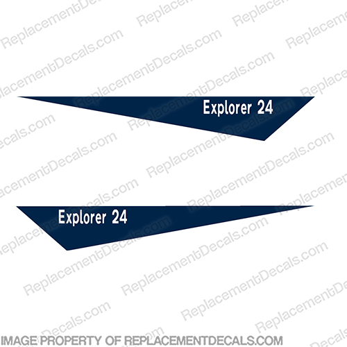 Grady-White Explorer 24 Pennant Decals INCR10Aug2021