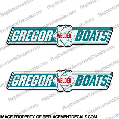 Gregor Boat Decals (Set of 2) - Style 1 INCR10Aug2021