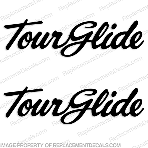 Harley-Davidson Tour Glide Fuel Tank Decals - Any Color! (Set of 2) 14026-83, INCR10Aug2021