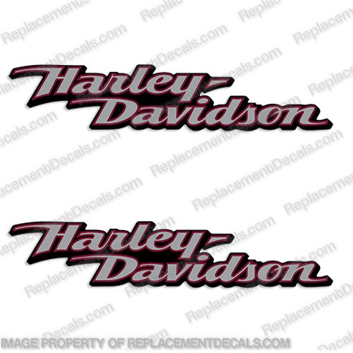 Harley Davidson FXDB 2007 Fuel Tank Decals (Set of 2) harley, harley davidson, harleydavidson, fuel, FXDB, fxdb, fuel, tank, decals, stickers, bike, motorcycles, motorcycle, motorbike, 