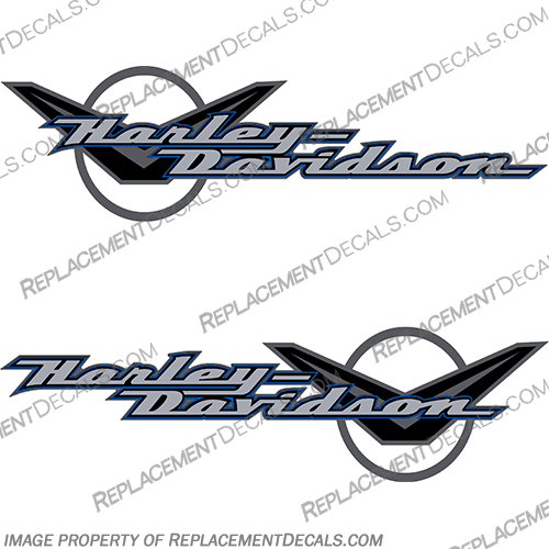 Harley-Davidson XR1200X Fuel Tank Decals – Set Of 2, Official Branded Stickers