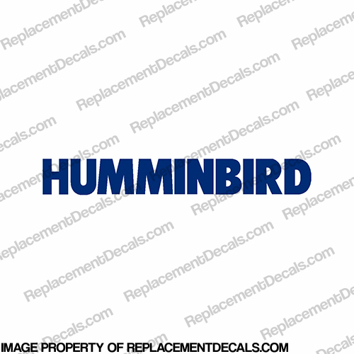 Humminbird Boat Electronics Logo Decal - Any Color! INCR10Aug2021
