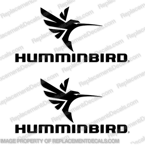 Humminbird Electronics Decal (Set of 2) - Any Color!