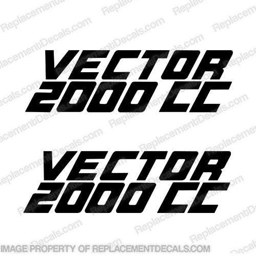 HydraSports Vector 2000 CC Decal (Set of 2) boat, decals, hydra, sports, vector, 2000, cc, logo, stickers, decal, sport, hydrasports, hydrasport, hydrosport, hydrosports, INCR10Aug2021