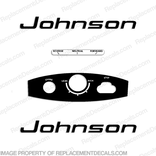 Johnson 1968 20hp Decals (SC-10S)  20, 68, 68, decal, INCR10Aug2021
