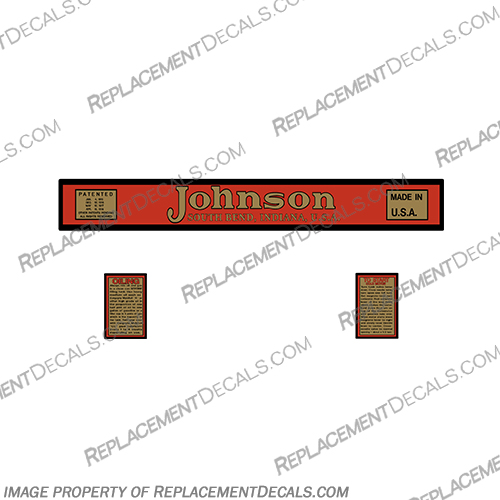 Johnson 1923 and 1924 2hp Model A and Model BN Decals   2hp, 2, 2 1/2, 2 1/2hp, 2 1/2 hp, hp, a, bn, a35, A35, a 35, A 35, 35, 1922, 1923, 1924, 1925, 1926, 1927, 1928, 28', vintage, motor, emblem, sticker, stickers, sea horse, seahorse