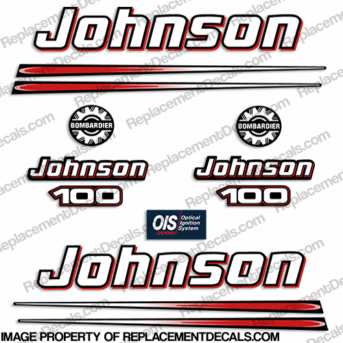 Johnson 100hp 2004 Decals INCR10Aug2021